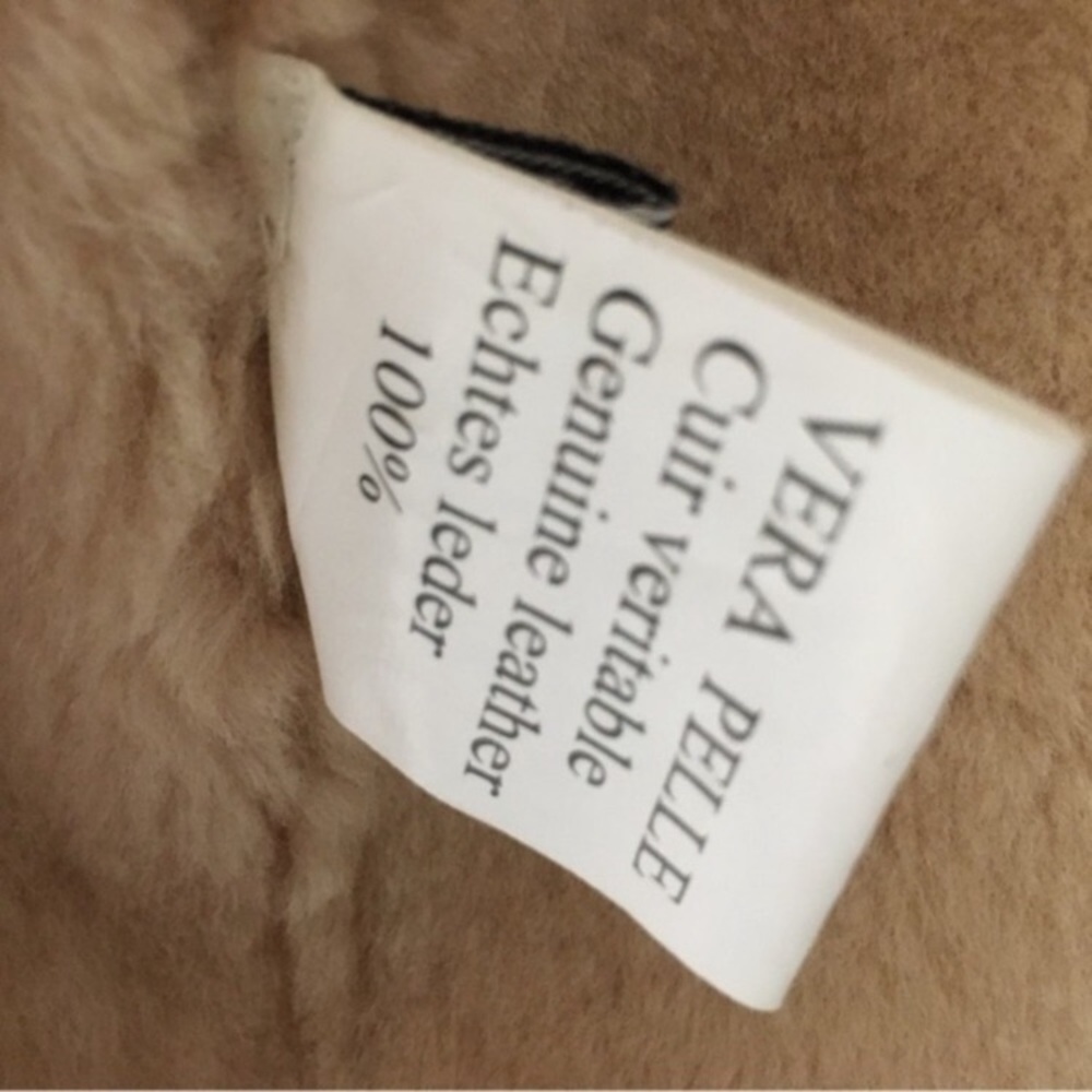 Vintage Giuliana Teso Shearling Fur Coat - Picture 11 of 16